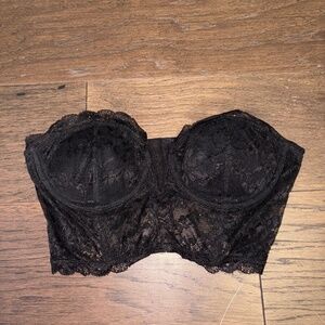 Sheer Lace Corset Top